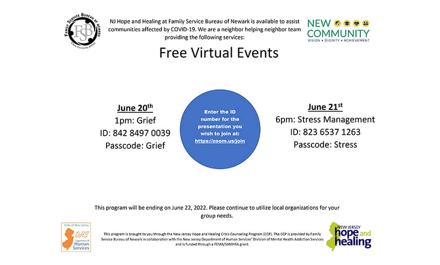 Read more about the article NJ Hope and Healing: Stress Management