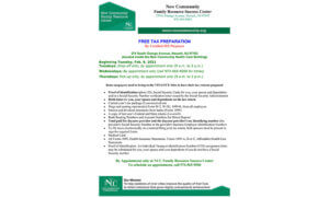 Read more about the article Free Tax Prep Available at Family Resource Success Center