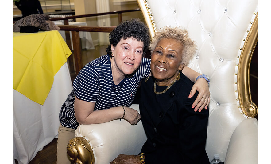 Madge Wilson 89th Birthday 4-12-2022 Gloria and Madge Wilson for web