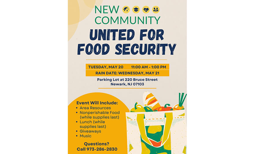 You are currently viewing New Community to Host United for Food Security on May 20